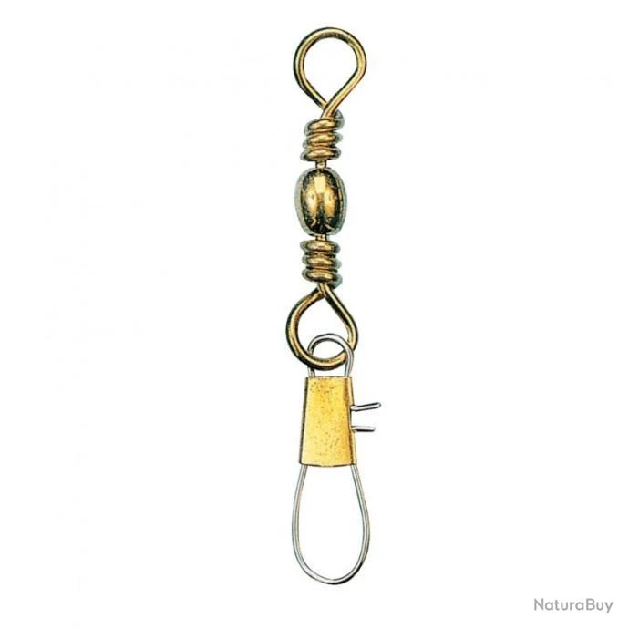 100 Emerillons Flashmer Baril A Agrafe Inox N°8 1 100 Emerillons Flashmer Baril A Agrafe Inox N°8