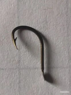 1000 Hameçon N 9 Palette Ref 1535 Forgé Bronzé Renversé Pointe Rentrante Simple Peche Truite Vmc