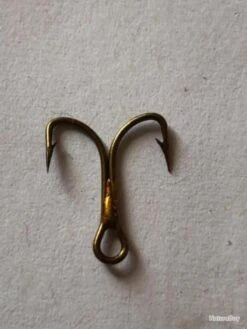 90 Hameçon Double N 10 Réf 9906 Bz Soudé Limerick Droit Pêche Carnassier Vmc