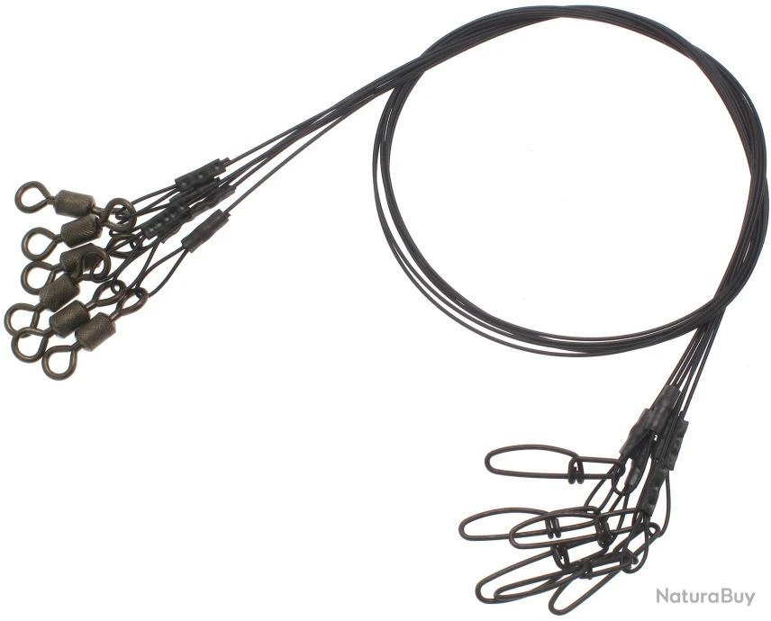 Bas De Ligne Halco Supa Snap Traces 80LBS 1 Bas De Ligne Halco Supa Snap Traces 80LBS