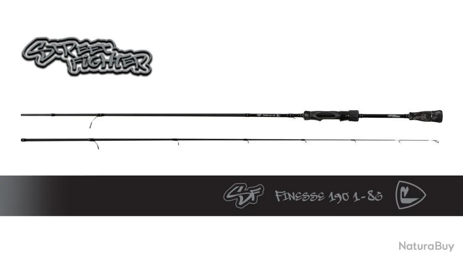 Canne Spinning Fox Rage Street Fighter Rod Finesse 190 1 Canne Spinning Fox Rage Street Fighter Rod Finesse 190