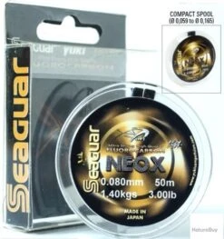 FIL FLUORO SEAGUAR NEOX 50M 0.11mm - 2.65kg