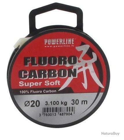 FIL FLUOROCARBON SUPER SOFT 30M 0.10mm / 0.8kg 1 FIL FLUOROCARBON SUPER SOFT 30M 0.10mm / 0.8kg