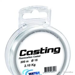Fil Fluorocarbone Water Queen Casting Clear 200m 30/100