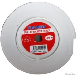 Fil Acier Tresse 7 Brins Inox - 150m - Flashmer 15KG