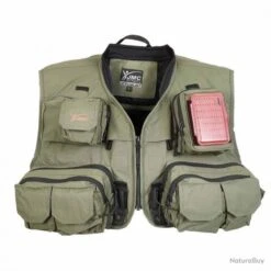 Kokatat Gilet JMC Specialist V4 4.0 Olive Gilet Peche Mouches De Charette S