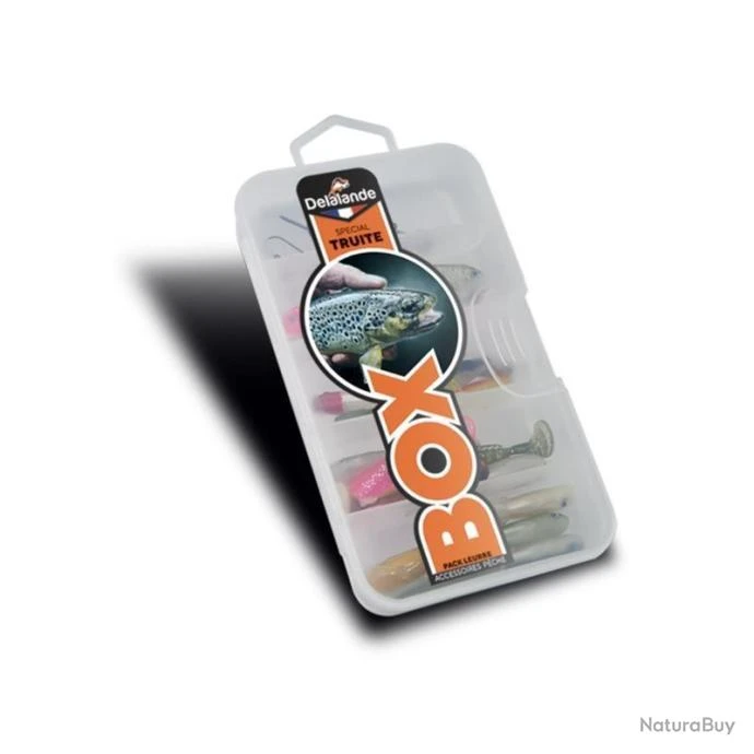 Kit Leurres Souples Delalande Truite 1 Kit Leurres Souples Delalande Truite