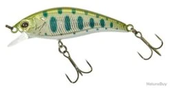 Leurre Illex Flat Tricoroll 45 S - 4,5Cm SILVER YAMAME