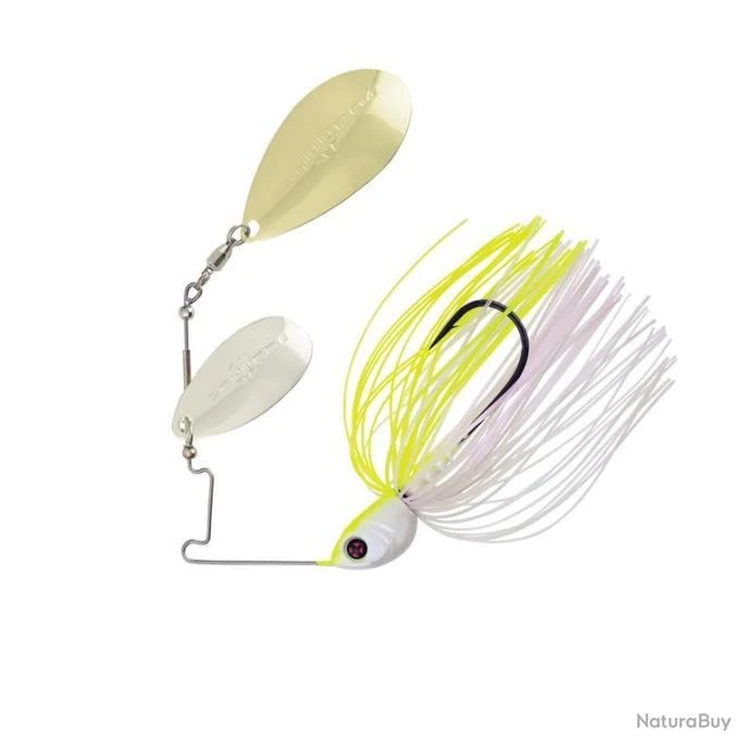 Leurre Sakura Cajun Spinnerbait Di 5/8 Oz - 17.7g WHITE CHART 1 Leurre Sakura Cajun Spinnerbait Di 5/8 Oz - 17.7g WHITE CHART