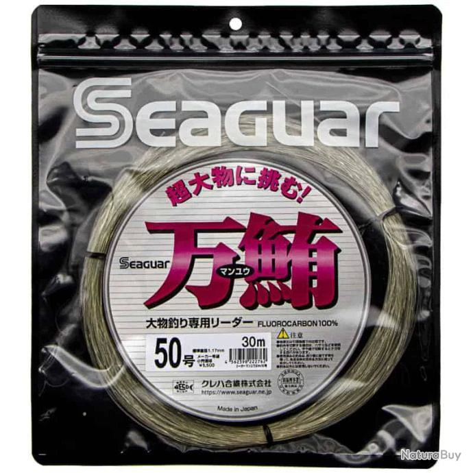 Seaguar Manyu Fluorocarbon 150lb 30m 1 Seaguar Manyu Fluorocarbon 150lb 30m