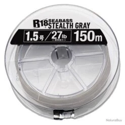 Seaguar R18 Seabass Stealth Gray PE X8 27lb 150m