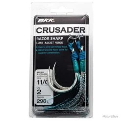 BKK Jigging Assist Hooks Crusader 11/0