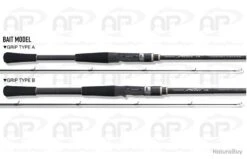 Canne Casting Graphiteleader Veloce UX 1 117gr 206cm 2.06m Max 35g