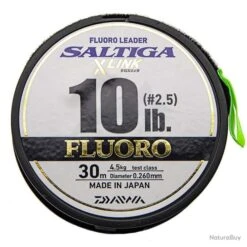 Daiwa Saltiga X Link Fluorocarbon Leader 10lb