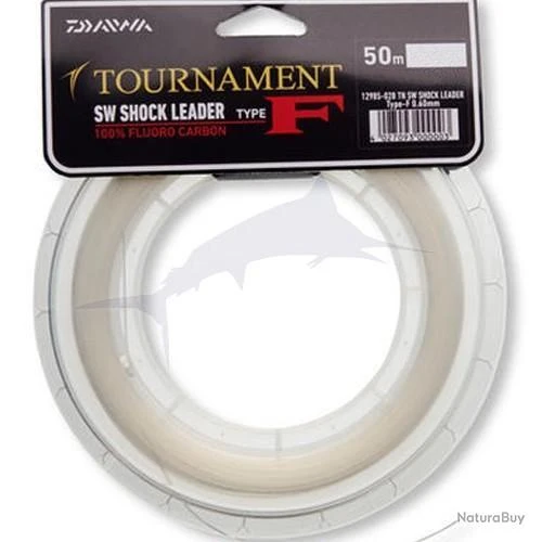 Daiwa Shock Leader 50M Type Fluoro 60lb 1 Daiwa Shock Leader 50M Type Fluoro 60lb