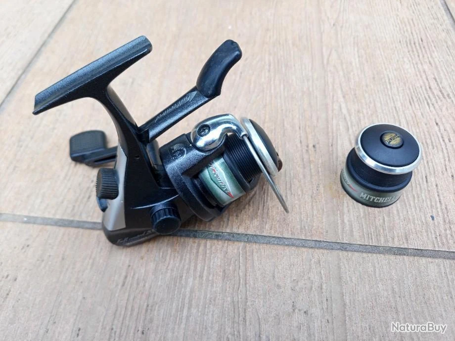 MOULINET MITCHELL FULL COTROL 200 . DEUX BOBINES . PARFAIT ETAT . 2 MOULINET MITCHELL FULL COTROL 200 . DEUX BOBINES . PARFAIT ETAT . – Image 2