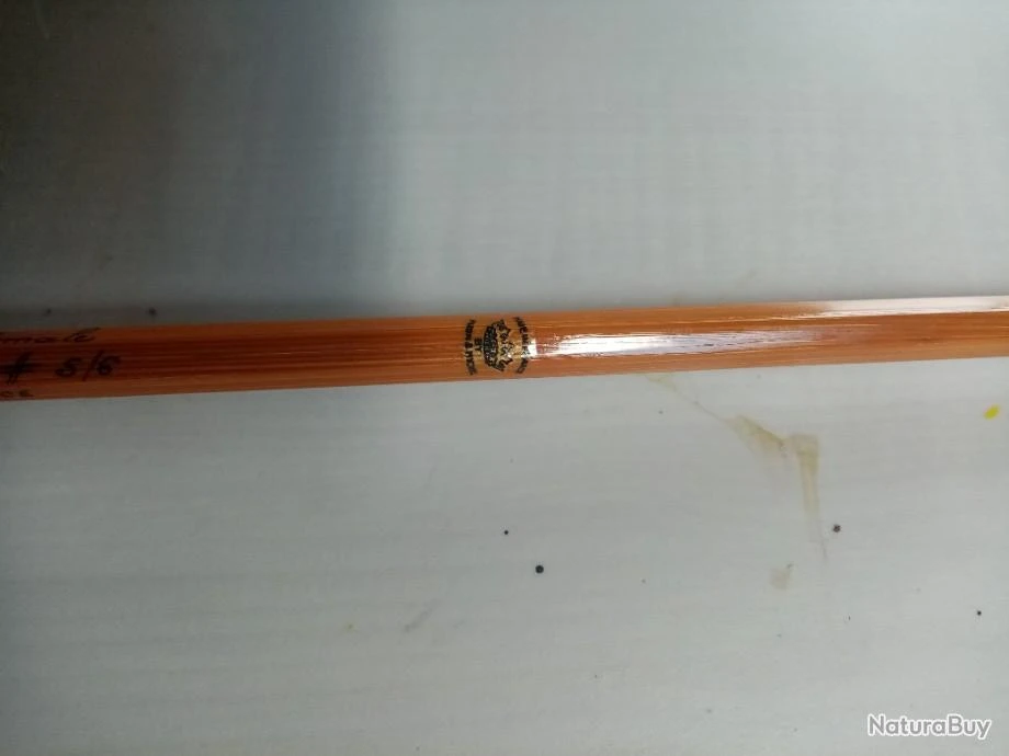 Canne Pêche à La Mouche En Bambou Refendu PEZON ET MICHEL 2 Canne Pêche à La Mouche En Bambou Refendu PEZON ET MICHEL – Image 2