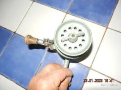 Ancien Moulinet Pêche Du Saumon -Pêcheur Malin Promos Boutique 00003 Ancien moulinet