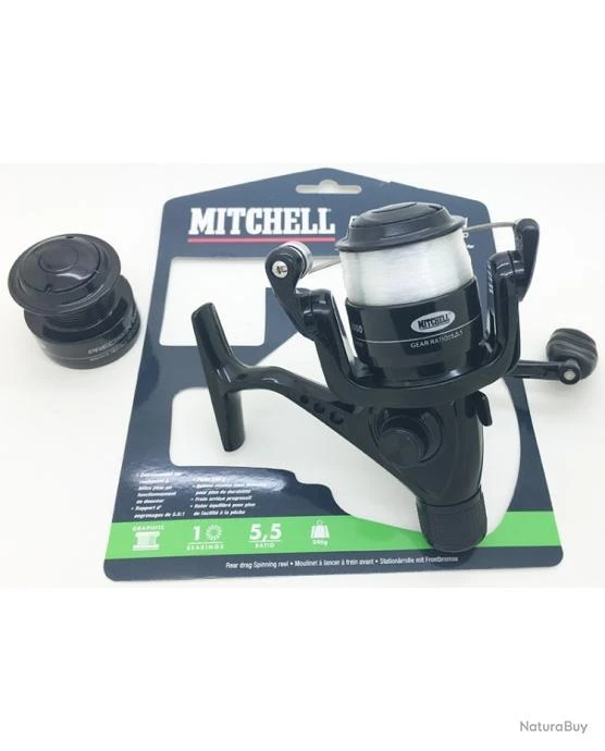Moulinet Mitchell Truite / Carnassier Precision 2 000 RD + Garni De Nylon 5 Moulinet Mitchell Truite / Carnassier Precision 2 000 RD + Garni De Nylon – Image 5