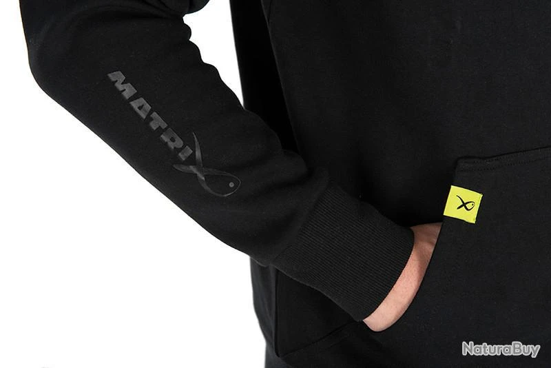 Matrix Sweat 1 4 Zip Black Lime Black Edition 5 Matrix Sweat 1 4 Zip Black Lime Black Edition – Image 5