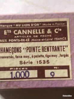 1000 Hameçon N 9 Palette Ref 1535 Forgé Bronzé Renversé Pointe Rentrante Simple Peche Truite Vmc -Pêcheur Malin Promos Boutique 00006 1000 Hamecon n 9 palette ref 1535 forge bronze renverse pointe rentrante simple peche truite vmc