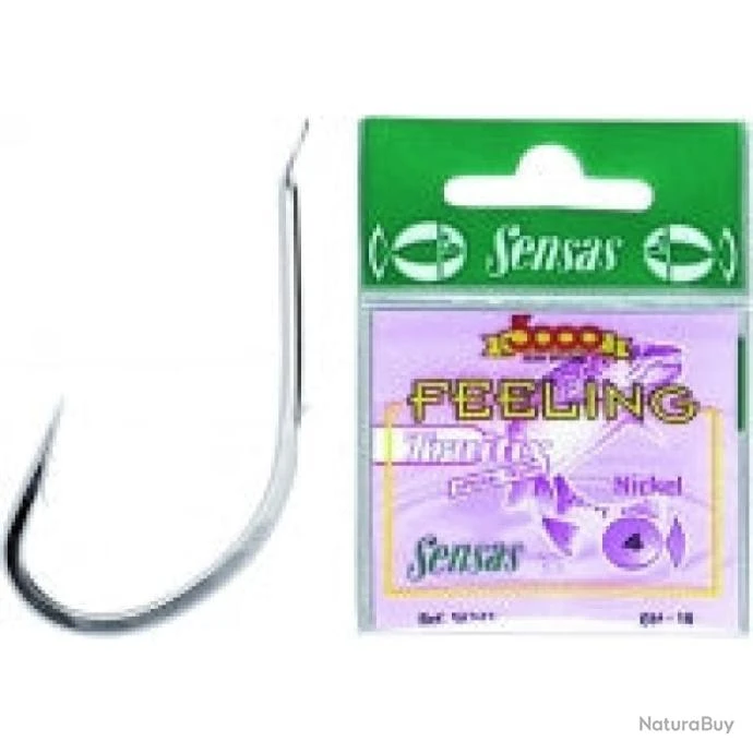 Hameçons Sensas Truitix - Nickel - 10 / N°12 1 Hameçons Sensas Truitix - Nickel - 10 / N°12