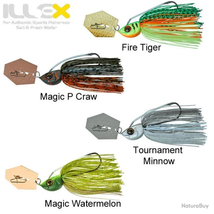 Leurre Crazy Crusher 21g Illex Fire Tiger 2 Leurre Crazy Crusher 21g Illex Fire Tiger – Image 2