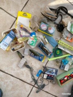 Lot Accessoires De Pêche Environ 12 Kilos -Pêcheur Malin Promos Boutique 00009 Lot accessoires de peche environ 12 kilos