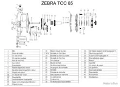 Zebra Toc 65 Moulinet Truite Au Toc Garbolino -Pêcheur Malin Promos Boutique 00009 Zebra Toc 65 Moulinet Truite Au Toc Garbolino