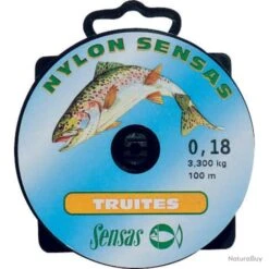 Nylon Sensas Spécial Truite 100m - 10 / 0.20mm 8 Nylon Sensas Spécial Truite 100m - 10 / 0.20mm -Pêcheur Malin Promos Boutique 00039 Nylon Sensas Special Truite 100m 10 0.20mm