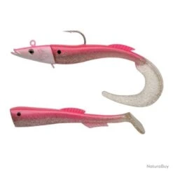 Leurres Souples Berkley PowerBait - Power Sandeel - Metallic Pink / 21 Cm